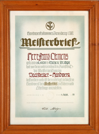 Meisterbrief 1951
